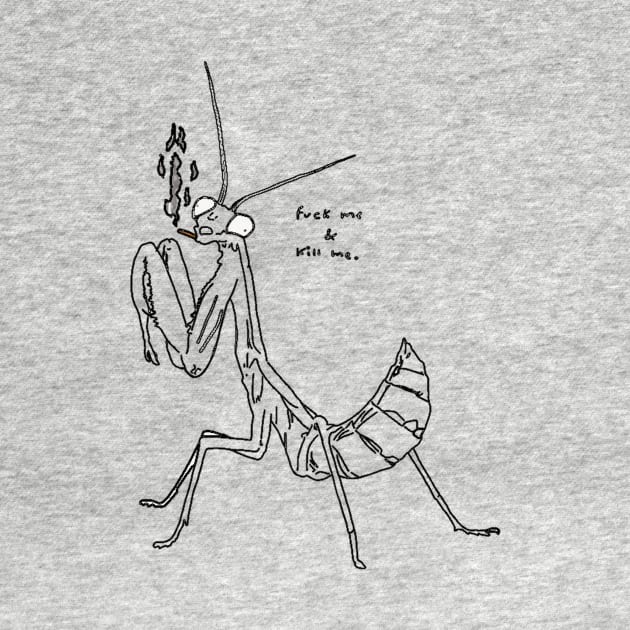 Fuck me and kill me praying mantis by isarol